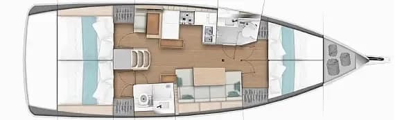 Sun Odyssey 440 in Nea Peramos - Attica / Nea Peramos - Photo 2
