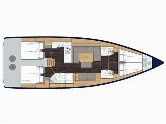 Bavaria C45 in Mykonos / Tourlos Marina - Photo 2