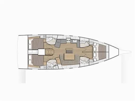 Oceanis 46.1 in Corfu / Gouvia / D-Marin Marina Gouvia - Photo 2