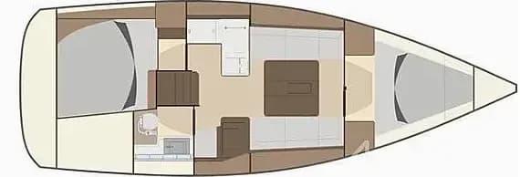 Dufour 335 Grand Large in Marmaris / Albatros Marina - Photo 2