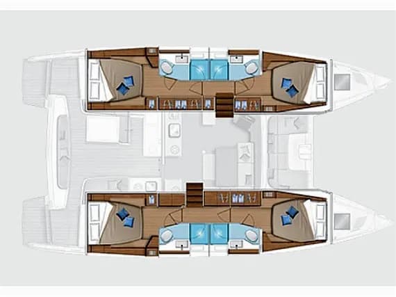 Lagoon 46 in Eden Island / Mahe, Victoria / Eden Island Marina - Photo 2
