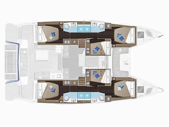 Lagoon 51 in Trogir / SCT Marina Trogir - Photo 2