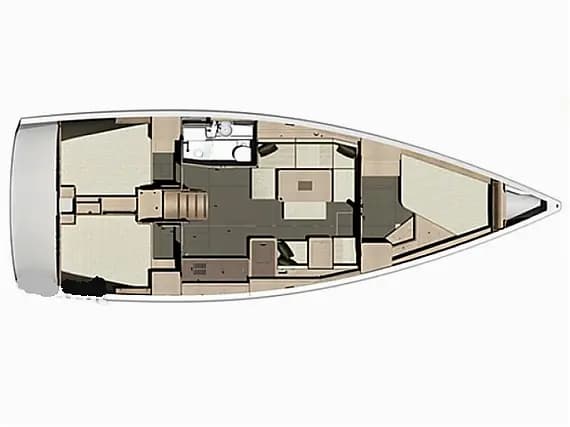 Dufour 410 Grand Large in Athens / Alimos Marina - Photo 2