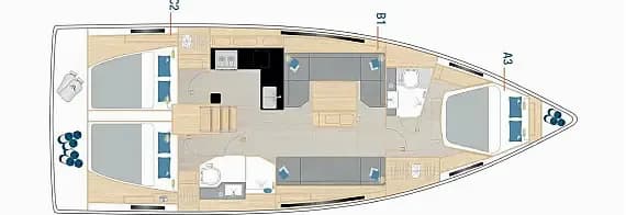Hanse 410 in Sicily / Capo d'Orlando Marina - Photo 3