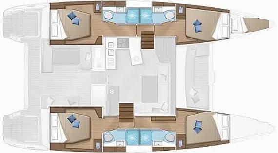 Lagoon 450 Fly in Marmaris / Albatros Marina - Photo 2