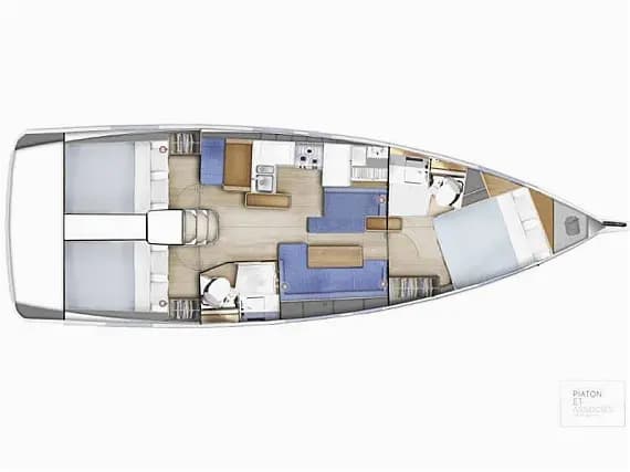 Sun Odyssey 410 in Tenerife / Las Galletas / Marina del Sur - Photo 2