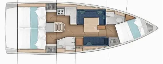 Sun Odyssey 380 in Marmaris / Albatros Marina - Photo 2