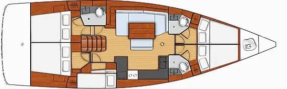Oceanis 48 in Lavrion Main Port - Photo 2