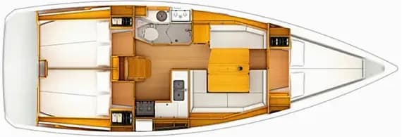 Sun Odyssey 389 in Corfu / Gouvia / D-Marin Marina Gouvia - Photo 2