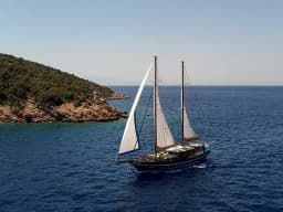 Gulet in Bodrum Marina thumbnail 12