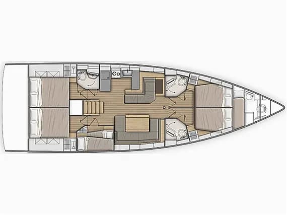 Oceanis 51.1 in Athens / Alimos Marina - Photo 2