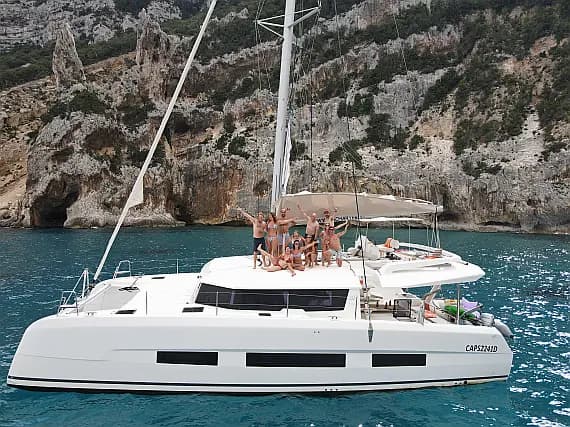 Dufour Catamaran 48 in Sardinia / Cagliari / Marina di Cagliari - Photo 1