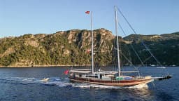 Luxury Sailing Yacht in Fethiye port thumbnail 2