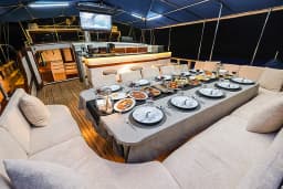 Luxury Sailing Yacht in Fethiye port thumbnail 28