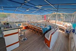 Luxury Sailing Yacht in Fethiye port thumbnail 35