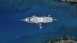 Luxury Sailing Yacht in Fethiye port thumbnail 8