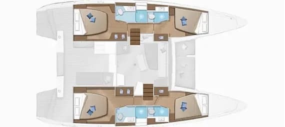 Lagoon 42 in Sicily / Capo d'Orlando Marina - Photo 2