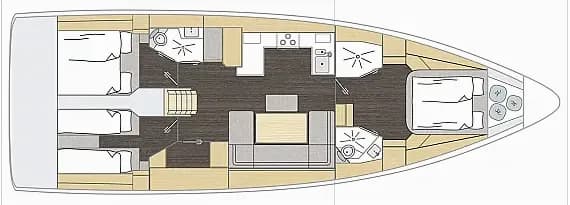 Bavaria C46 in Fethiye / Ece Marina - Photo 2