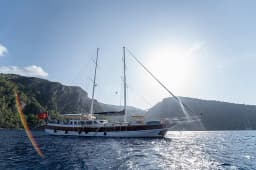 Gulet in Fethiye port thumbnail 6