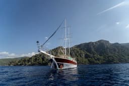 Gulet in Fethiye port thumbnail 7