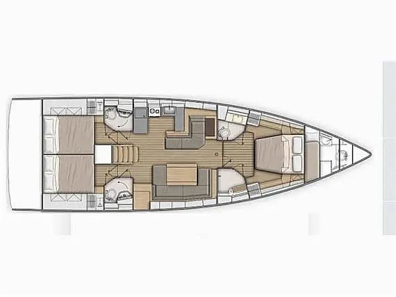Oceanis 51.1 in Athens / Alimos Marina - Photo 2