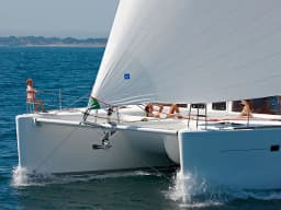 Lagoon 450 Fly in Santorini / Vlichada port thumbnail 14