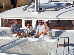 Lagoon 450 Fly in Santorini / Vlichada port thumbnail 16