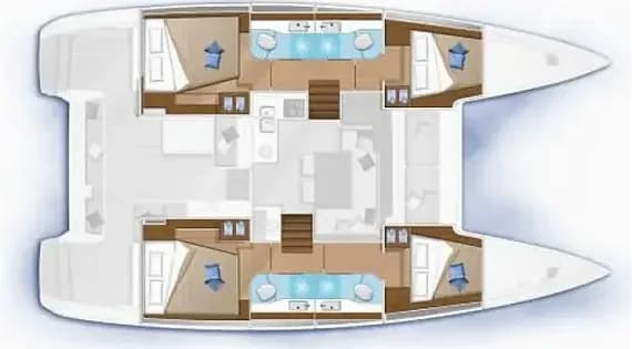 Lagoon 40 in Fethiye / Yacht Club Mai - Photo 2