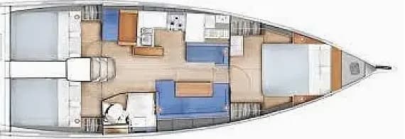 Sun Odyssey 410 in Marmaris Yacht Marina - Photo 2