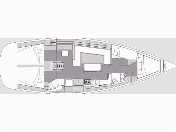 Elan Impression 45.1 in Sicily / Capo d'Orlando Marina - Photo 2