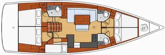 Oceanis 48 in San Pietro / Carloforte - Photo 2