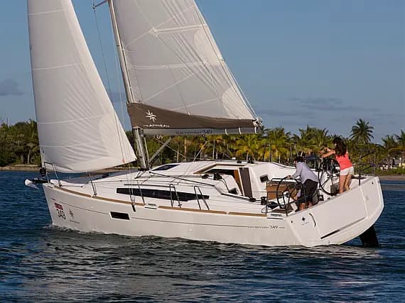 Sun Odyssey 349 in Dubrovnik / ACI Marina Dubrovnik - image 1