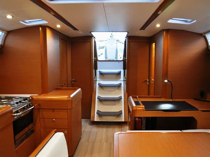 Sun Odyssey 519 in Athens / Marina Delta Kallithea - Photo 4