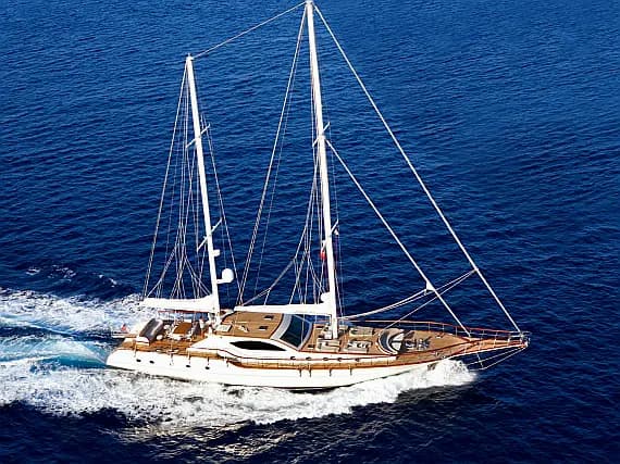 Gulet in Bodrum Marina - image 1
