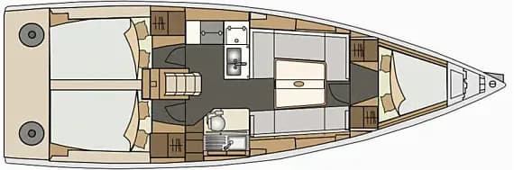 Elan 350 in Biograd / Marina Kornati - Photo 2