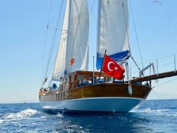 Gulet in Bodrum Marina thumbnail 11