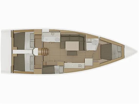 Dufour 430 in Medulin / Marina Medulin - Photo 3