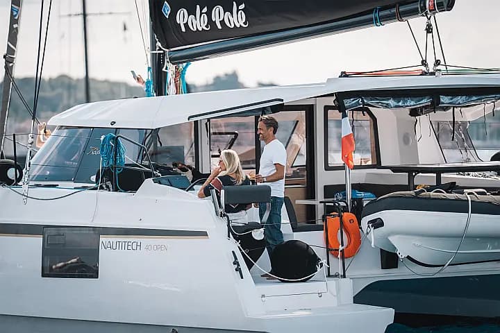 Nautitech 40 Open in Grimaud / Port Grimaud - Photo 2