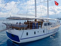 Gulet in Fethiye port thumbnail 27