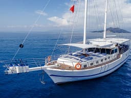 Gulet in Fethiye port thumbnail 6