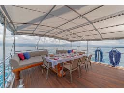 Gulet in Fethiye port thumbnail 9