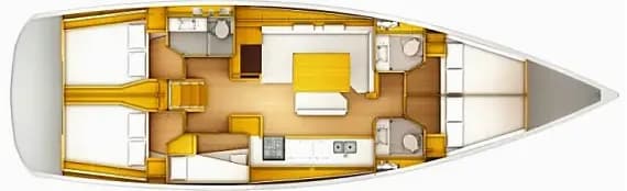 Sun Odyssey 519 in Mallorca / Palma de Mallorca / La Lonja Marina Charter - Photo 2