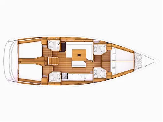 Sun Odyssey 469 in Puntone / Marina di Scarlino - Photo 3