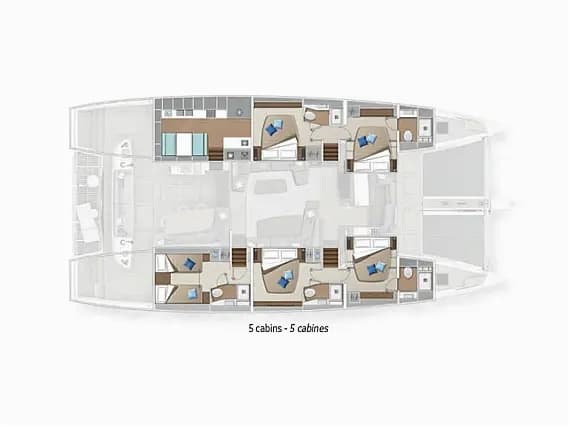 Lagoon Sixty 5 in Split / Port of Split / West Harbour - Photo 2