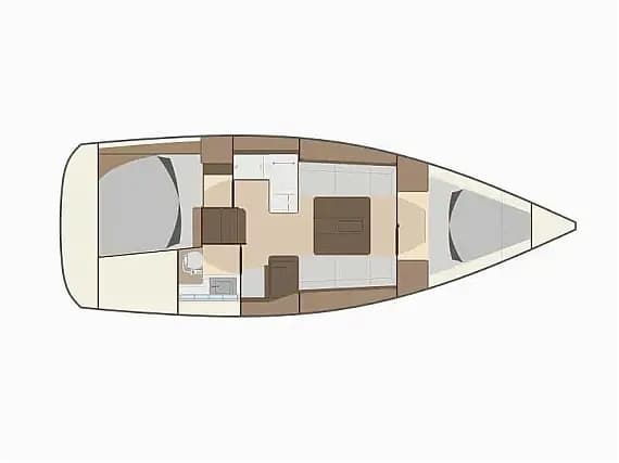 Dufour 335 Grand Large in Castiglioncello / Marina Cala de' Medici - Photo 2