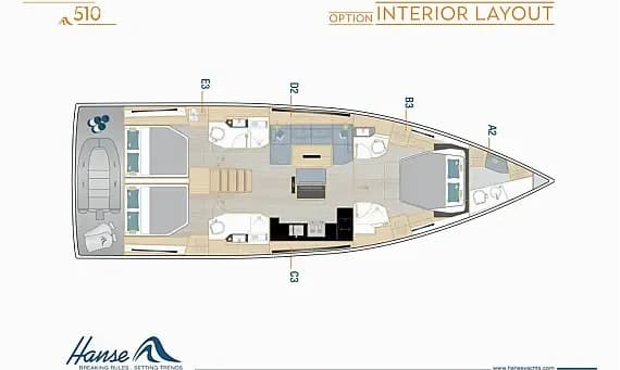 Hanse 510 in Kos / Marina Kos - Photo 2
