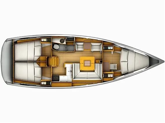 Sun Odyssey 419 in Fethiye / Ece Marina - Photo 2