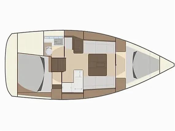 Dufour 335 Grand Large in Marmaris / Netsel Marmaris Marina - Photo 2