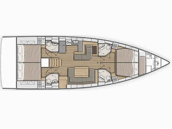 Oceanis 51.1 in Athens / Alimos Marina - Photo 2