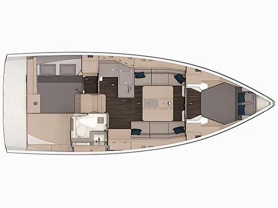 Dufour 37 in Sicily / Furnari / Marina Portorosa - Photo 2